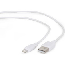 Gembird CABLE LIGHTNING TO USB2 1M/CC-USB2-AMLM-W-1M GEMBIRD