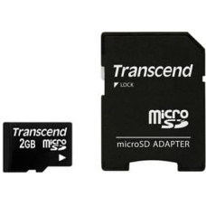 Transcend MEMORY MICRO SD 2GB/TS2GUSD TRANSCEND