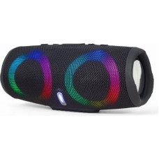 Gembird Portable Speaker|GEMBIRD|Black|Portable/Wireless|1xAudio-In|1xUSB 2.0|1xMicroSD Card Slot|Bluetooth|SPK-BT-LED-02