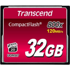 Transcend MEMORY COMPACT FLASH 32GB/800X TS32GCF800 TRANSCEND