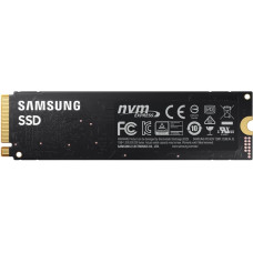 Samsung SSD|SAMSUNG|980|500GB|M.2|PCIE|NVMe|MLC|Write speed 2600 MBytes/sec|Read speed 3100 MBytes/sec|2.38mm|TBW 300 TB|MTBF 1500000 hours|MZ-V8V500BW