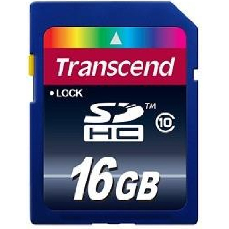 Transcend MEMORY SDHC 16GB/CLASS10 TS16GSDHC10 TRANSCEND