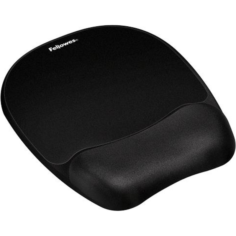 Fellowes MOUSE PAD MEMORY FOAM/BLACK 9176501 FELLOWES