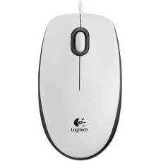 Logitech MOUSE USB OPTICAL M100/WHITE 910-005004 LOGITECH