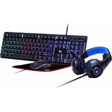 Gembird KEYBOARD USB GAMING KIT ENG/GHOST GGS-UMGL4-02 GEMBIRD