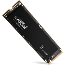 Crucial SSD|CRUCIAL|P3|1TB|M.2|PCIE|NVMe|3D NAND|Write speed 3000 MBytes/sec|Read speed 3500 MBytes/sec|TBW 220 TB|CT1000P3SSD8