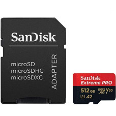 Sandisk By Western Digital MEMORY MICRO SDXC 512GB UHS-I/W/A SDSQXCD-512G-GN6MA SANDISK