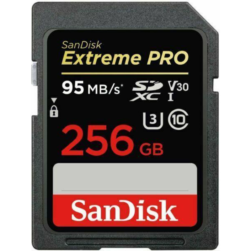 Sandisk By Western Digital MEMORY SDXC 256GB UHS-1/SDSDXXD-256G-GN4IN SANDISK