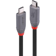 Lindy CABLE USB4 240W TYPE C 2M/40GBPS ANTHRA LINE 36958 LINDY