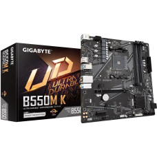 Gigabyte Mainboard|GIGABYTE|AMD B550|SAM4|Micro-ATX|Memory DDR4|Memory slots 4|1xPCI-Express 3.0 1x|1xPCI-Express 4.0 16x|2xM.2|1xHDMI|1xDisplayPort|2xAudio-In|1xAudio-Out|4xUSB 2.0|4xUSB 3.2|1xPS/2|1xRJ45|B550MK1.1