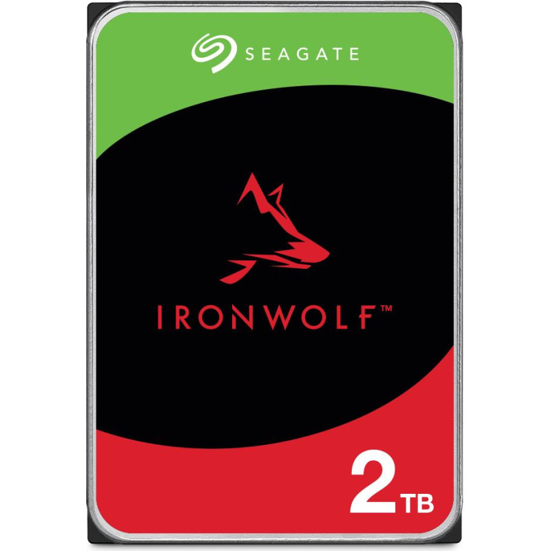 Seagate HDD|SEAGATE|IronWolf|2TB|SATA|256 MB|5400 rpm|3,5