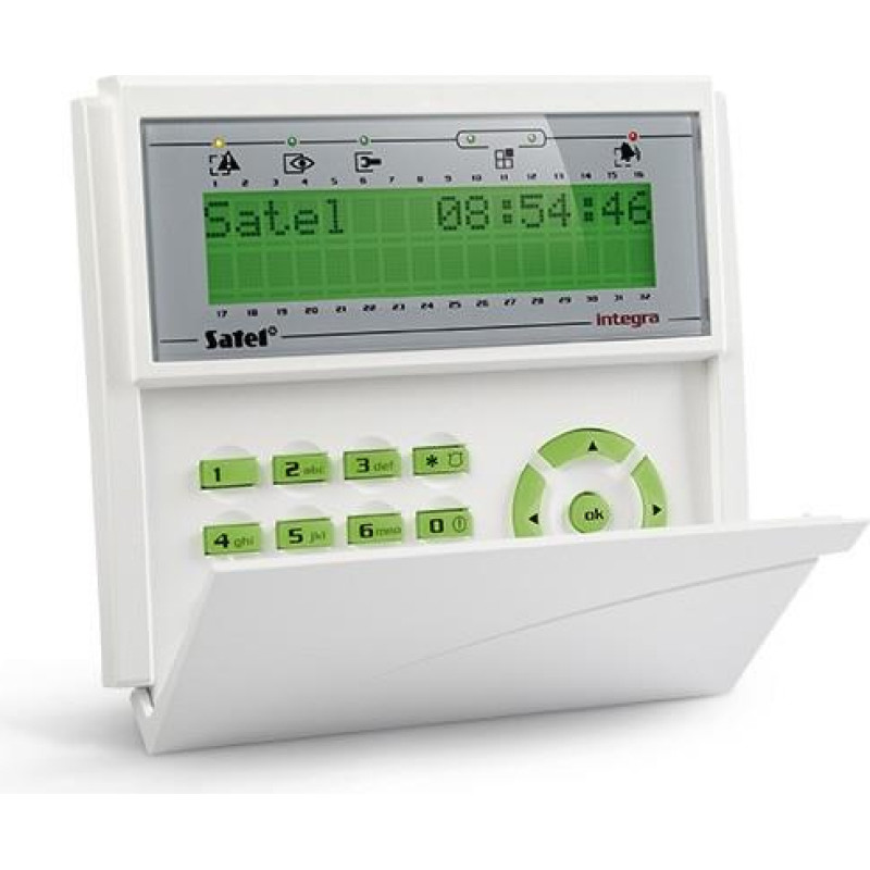 Satel KEYPAD LCD /INTEGRA GREEN/INT-KLCD-GR SATEL