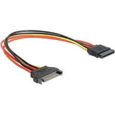 Gembird CABLE POWER EXTENSION SATA/0.3M CC-SATAMF-01 GEMBIRD