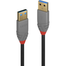 Lindy CABLE USB3.2 TYPE A 1M/ANTHRA 36751 LINDY