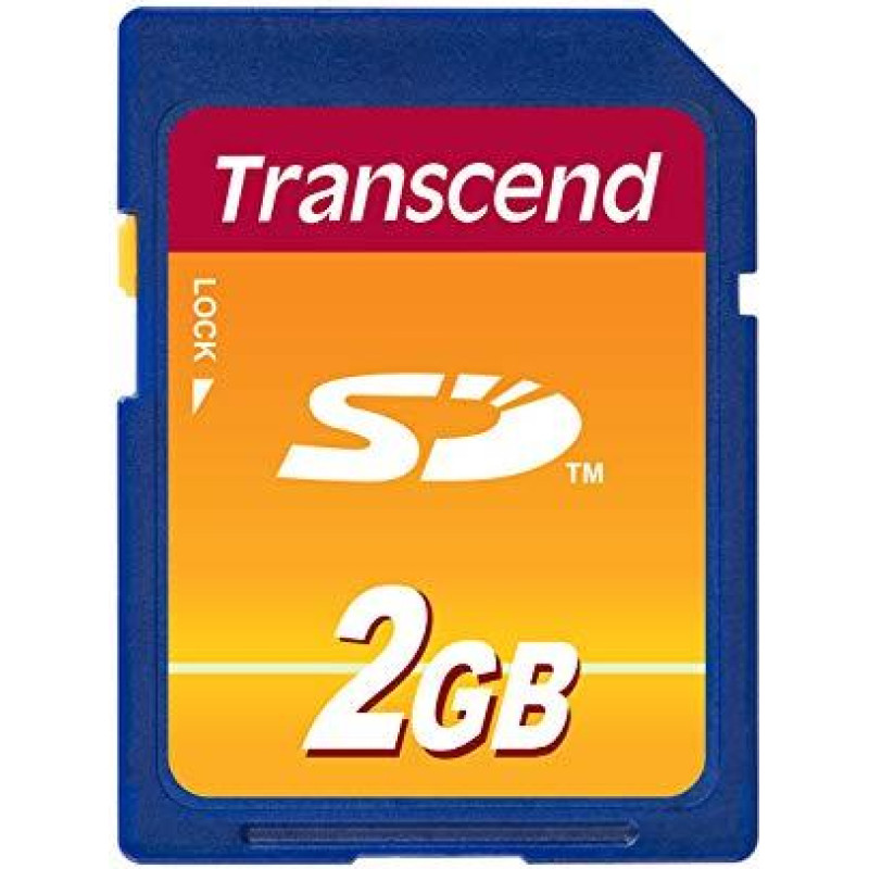 Transcend MEMORY SECURE DIGITAL 2GB/TS2GSDC TRANSCEND