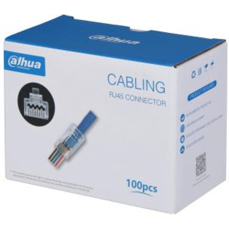 Dahua CABLE ACC JACK RJ45 100PACK/PFM976-631-PT DAHUA