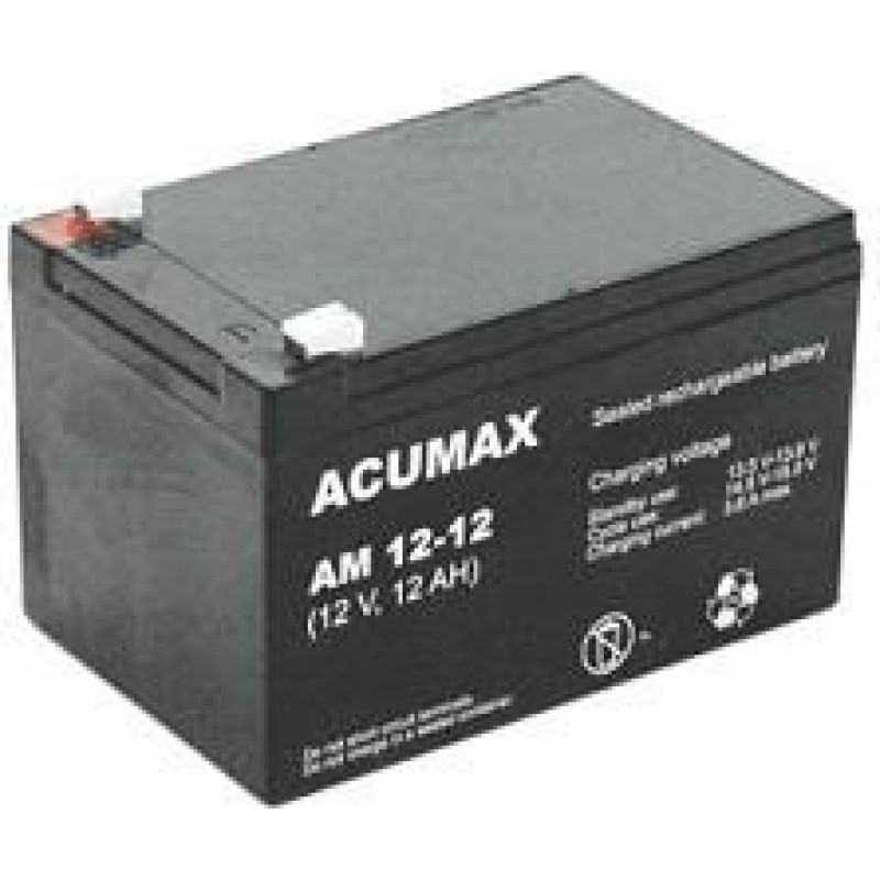 EMU BATTERY 12V 12AH VRLA/AM12-12 ACUMAX EMU