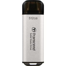 Transcend External SSD|TRANSCEND|ESD300|512GB|USB-C|Write speed 950 MBytes/sec|Read speed 1500 MBytes/sec|TS512GESD300S