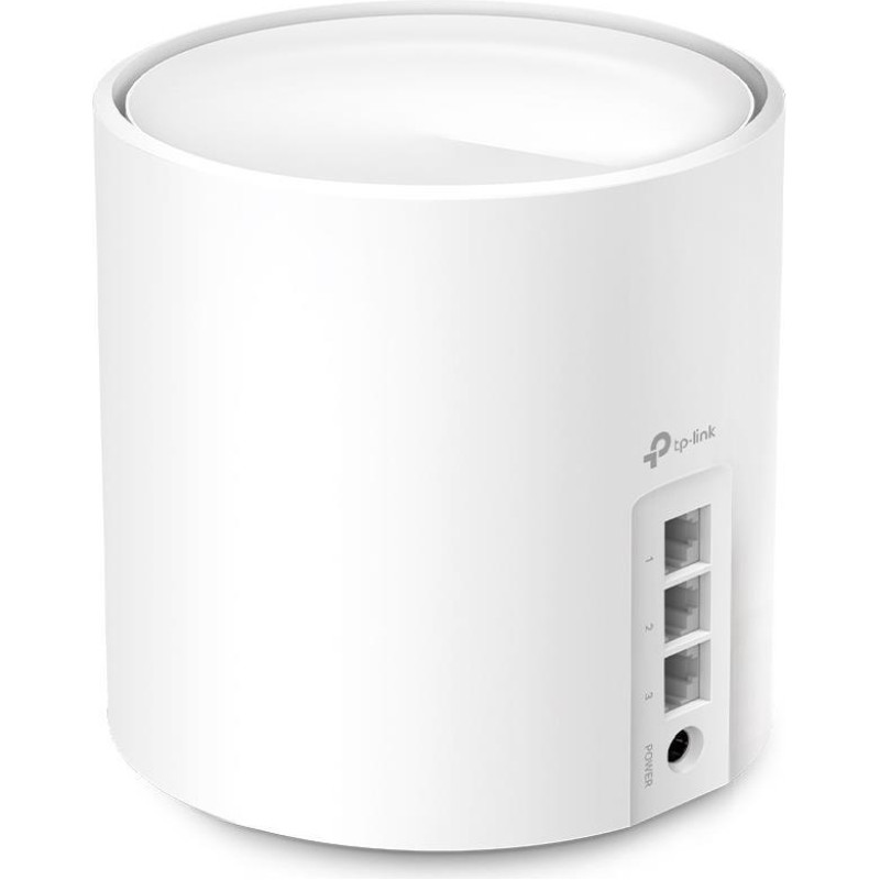 Tp-Link Wireless Router|TP-LINK|Wireless Router|2900 Mbps|Mesh|Wi-Fi 6|3x10/100/1000M|Number of antennas 2|DECOX50(1-PACK)