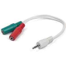 Gembird CABLE AUDIO 3.5MM 4-PIN TO/3.5MM S+MIC CCA-417W GEMBIRD