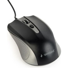 Gembird MOUSE USB OPTICAL GREY/BLACK/MUS-4B-01-GB GEMBIRD