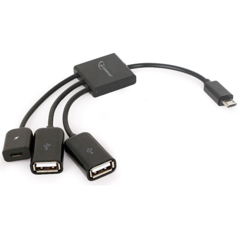 Gembird CABLE USB OTG 2AF +MICRO BF TO/MICRO BM UHB-OTG-02 GEMBIRD