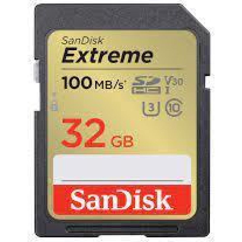 Sandisk By Western Digital MEMORY SDHC 32GB UHS-1/SDSDXVT-032G-GNCIN SANDISK