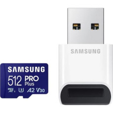 Samsung MEMORY MICRO SDXC PRO+ 512GB/W/ADAPT. MB-MD512SB/WW SAMSUNG