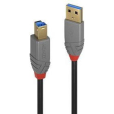 Lindy CABLE USB3.2 A-B 1M/ANTHRA 36741 LINDY