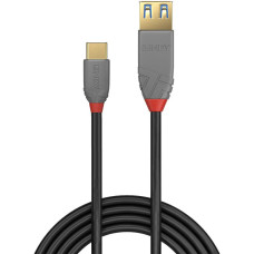 Lindy CABLE USB3.2 C-A 0.15M/ANTHRA 36895 LINDY