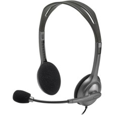 Logitech HEADSET STEREO H111/GREY 981-000593 LOGITECH