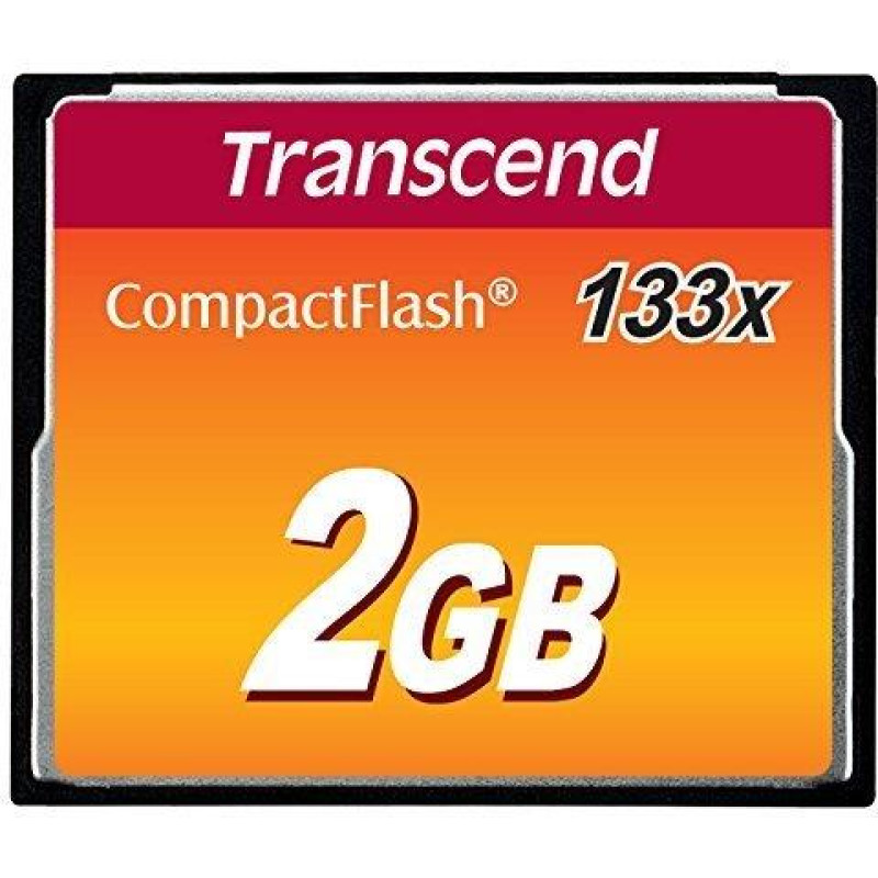 Transcend MEMORY COMPACT FLASH 2GB/MLC TS2GCF133 TRANSCEND