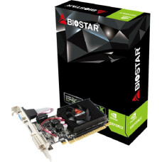 Biostar Graphics Card|BIOSTAR|NVIDIA GeForce 210|1 GB|DDR3|64 bit|PCIE 2.0 16x|Memory 1333 MHz|GPU 589 MHz|Single Slot Fansink|1x15pin D-sub|1xDVI-D|1xHDMI|VN2103NHG6