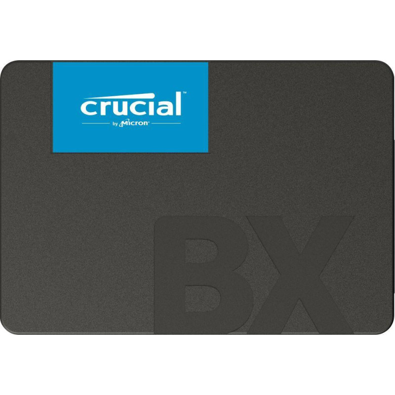 Crucial SSD|CRUCIAL|BX500|500GB|SATA 3.0|Write speed 500 MBytes/sec|Read speed 550 MBytes/sec|2,5