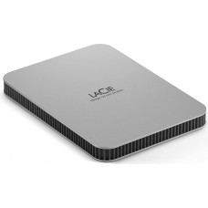 Lacie External HDD|LACIE|Mobile Drive|1TB|USB-C|Colour Silver|STLP1000400