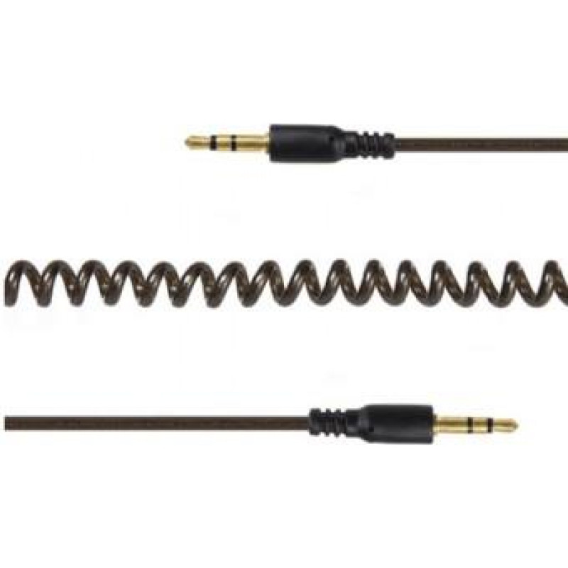 Gembird CABLE AUDIO 3.5MM 1.8M SPIRAL/CCA-405-6 GEMBIRD