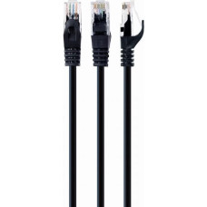 Gembird PATCH CABLE CAT6 UTP 5M/BLACK PP6U-5M/BK GEMBIRD