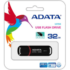 Adata MEMORY DRIVE FLASH USB3.1 32GB/BLACK AUV150-32G-RBK ADATA