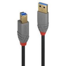 Lindy CABLE USB3.2 A-B 5M/ANTHRA 36744 LINDY