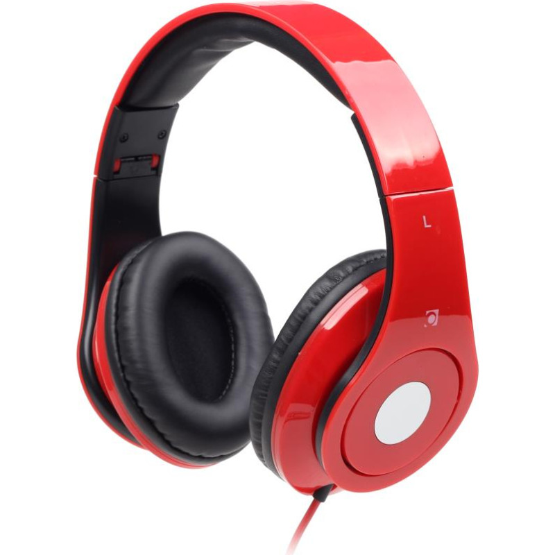 Gembird HEADSET DETROIT RED/MHS-DTW-R GEMBIRD