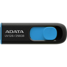 Adata MEMORY DRIVE FLASH USB3 256GB/BLK/BLUE AUV128-256G-RBE ADATA