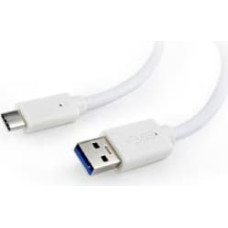 Gembird CABLE USB-C TO USB3 1M WHITE/CCP-USB3-AMCM-1M-W GEMBIRD