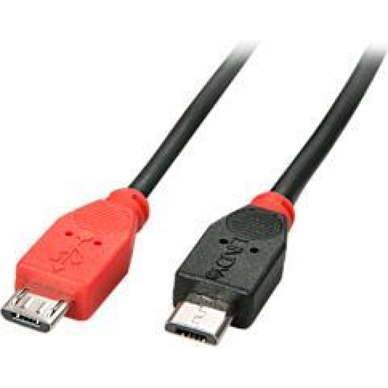 Lindy CABLE USB2 MICRO-B OTG 0.5M/31758 LINDY