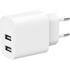 Gembird CHARGER USB UNIVERSAL WHITE/2P TA-UC-2A12-01 GEMBIRD