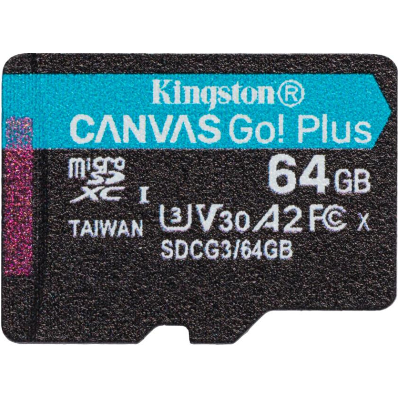 Kingston MEMORY MICRO SDXC 64GB UHS-I/SDCG3/64GBSP KINGSTON