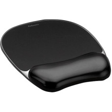 Fellowes MOUSE PAD CRYSTAL GEL/BLACK 9112101 FELLOWES