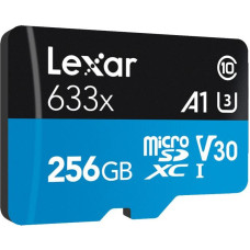 Lexar MEMORY MICRO SDXC 256GB UHS-I/W/ADAPTER LSDMI256BB633A LEXAR