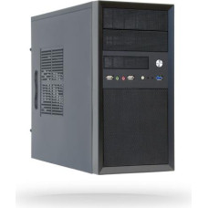 Chieftec Case|CHIEFTEC|MiniTower|MicroATX|Colour Black|CT-01B-OP