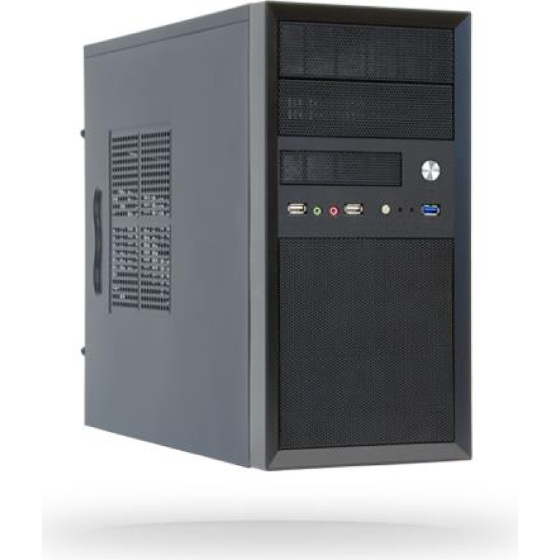 Chieftec Case|CHIEFTEC|MiniTower|MicroATX|Colour Black|CT-01B-OP