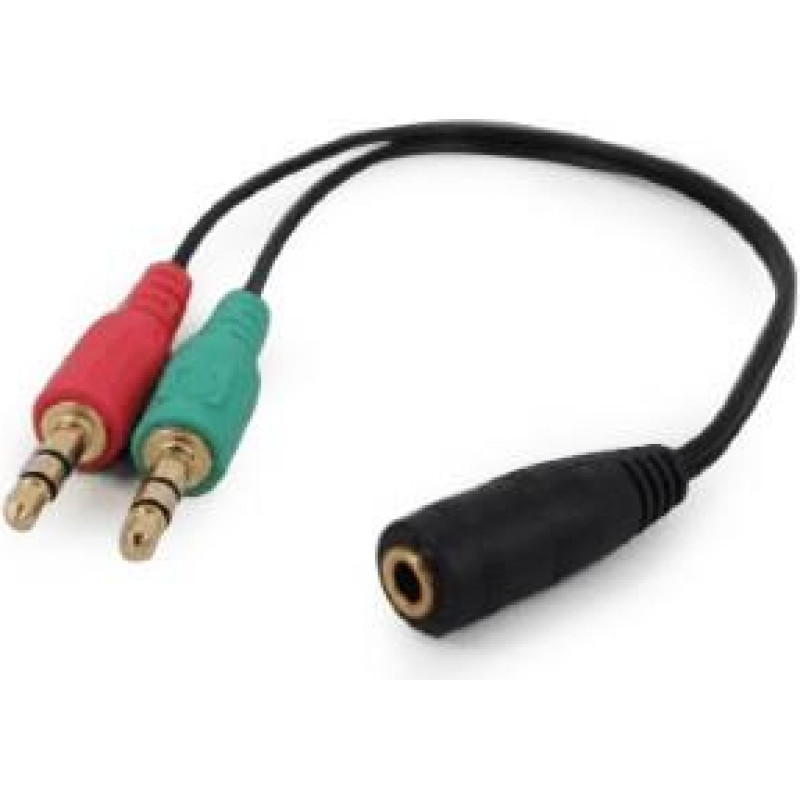 Gembird CABLE AUDIO 3.5MM SOCKET TO/2X3.5MM PLUG CCA-418 GEMBIRD